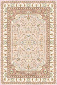 فرش کالتکس ۱۲۰۰ شانه طرح پارسه پژ حاشیه سفید