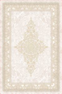 فرش کالتکس ۱۲۰۰ شانه طرح هستی کرم