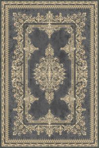 فرش کالتکس ۱۲۰۰ شانه طرح سیرا طوسی سیر