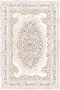 فرش کالتکس ۱۲۰۰ شانه طرح شنل کرم