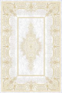 فرش کالتکس ۱۲۰۰ شانه طرح سیوا کرم