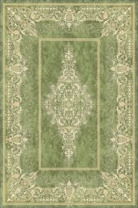 فرش کالتکس ۱۲۰۰ شانه طرح سیوا سبز روشن