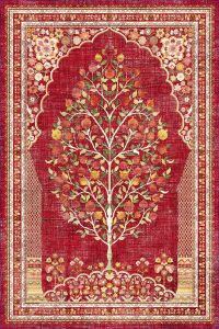 فرش کالتکس ۱۲۰۰ شانه طرح ناردون لاکی