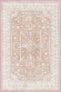 فرش کالتکس ۱۲۰۰ شانه طرح بنیتا گلبهی